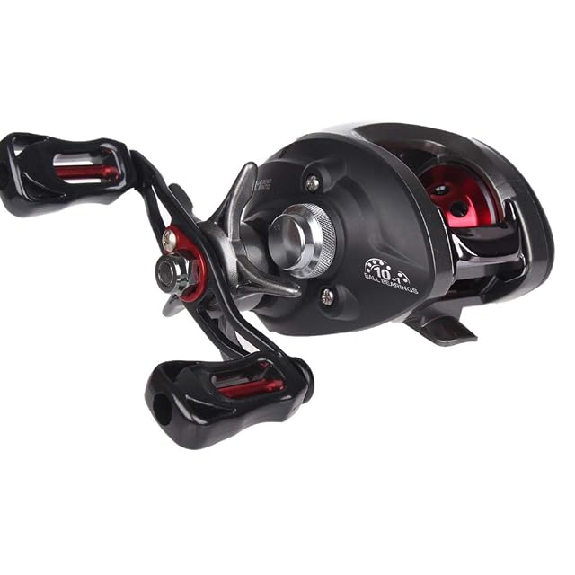 Diwa LP200 low-profile baitcasting reel with carbon frame