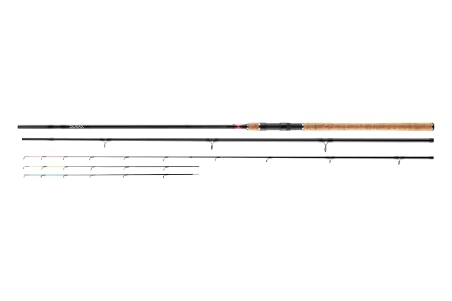DAIWA Ninja X Feeder rod with three interchangeable quiver tips