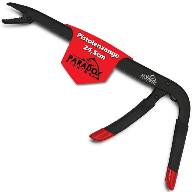 Paradox Fishing pistol grip pike pliers, 24.5 cm, with rubberised handle