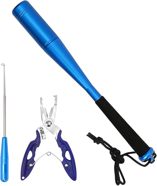 TYBYBB fishing tool set with pliers, scissors, disgorger and priest