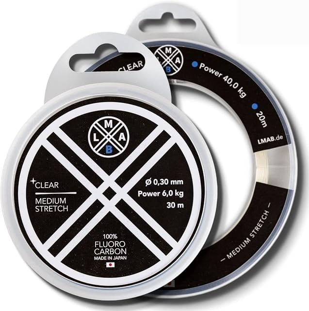 LMAB 100 Pro fluorocarbon leader material spool