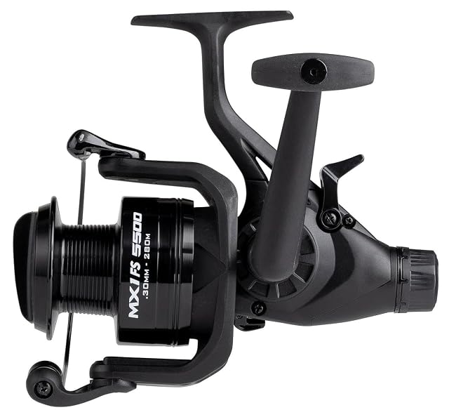 Mitchell MX1 FS 5500 freespool reel in black aluminium