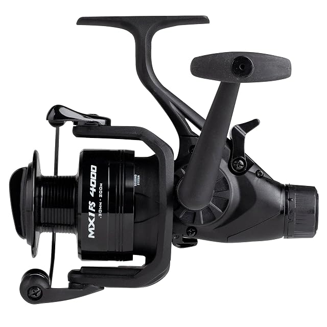 Mitchell MX1 FS 4000 freespool reel in black aluminium