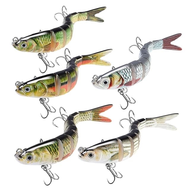 RYACO eight-segment jointed swimbait, 13.6 cm
