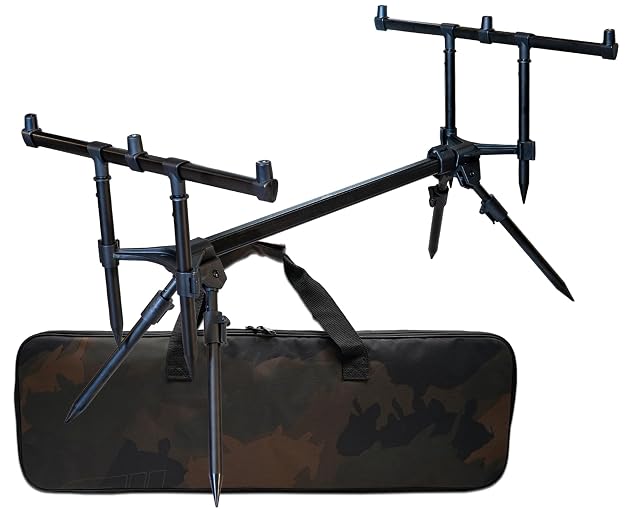 Angel-Berger Session rod pod in aluminium with carry bag