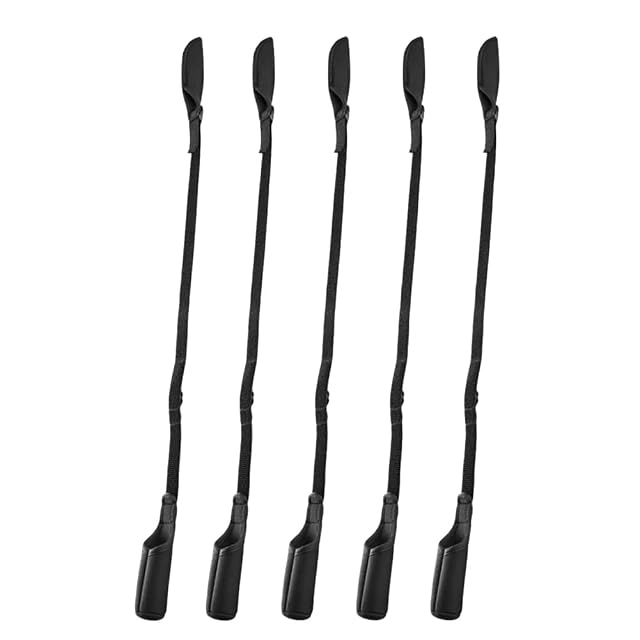 Hopbucan adjustable elastic fishing rod sleeves, five pieces