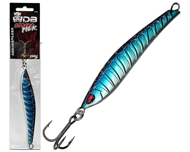 Wild Devil Baits Strike blue herring pilker, 100 g