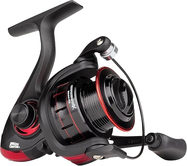 Abu Garcia Cardinal X 1000 black and red spinning reel