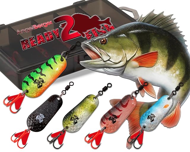 Wild Devil Baits spoon assortment in a box, 16 g
