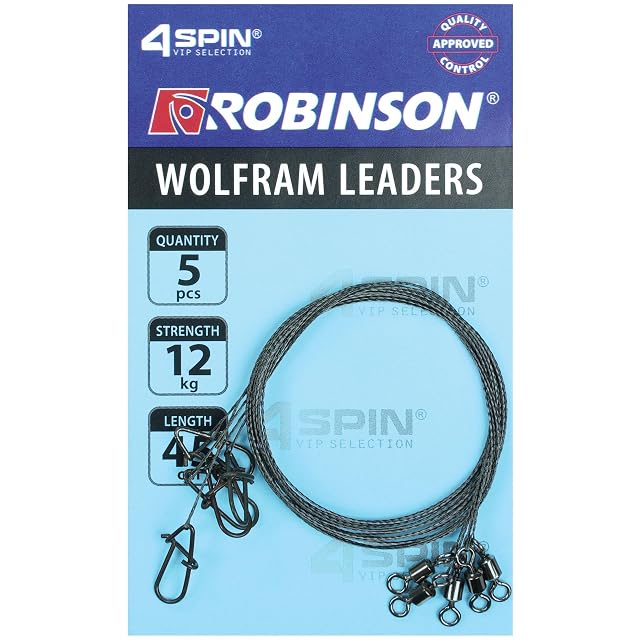 Robinson tungsten pike and zander trace, 45 cm, five-piece set